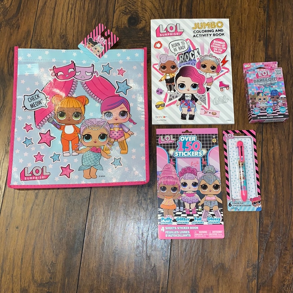 L.O.L Surprise Trading Card/Activity Bundle
